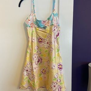 VRG GRL Sun Kissed Bias Cut Mini Dress, Size: S